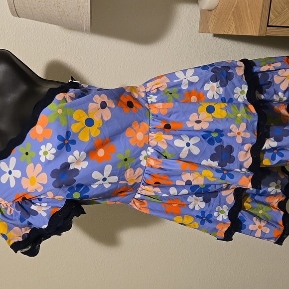 Sunday Up One Shoulder Floral Dress - Picture 3 of 9